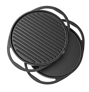 Walton 28cm Cast Iron Tawa N Grill 2 in 1 | Walton Cast Iron Tawa N Grill 2 in 1 28cm | Official Walton Cookware