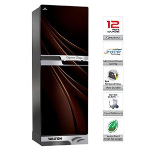 Walton 295 Litter Refrigerator | WFE-2N5-GDEN-XX (Inverter) | Official Walton Fridge