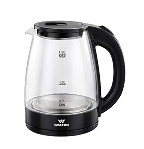 Walton 1.8 Ltr. Glass Series Electric Kettle | WK-LUMINOUS 1.8 | Official Walton Kettle