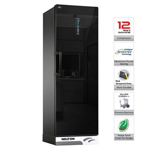 Walton 334 Litter Vertical Freezer | WUE-3C4-GEPB-XX (Inverter) | Official Walton Freezer