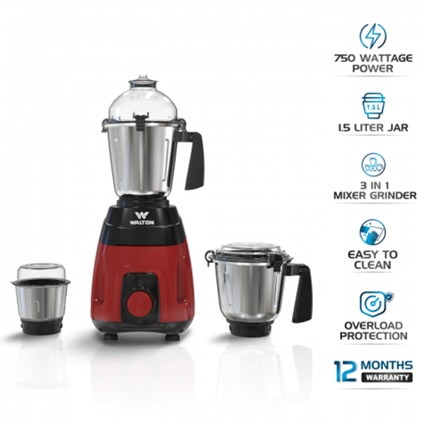 Walton 750 Watt Grinder Mixer | WBL-15GM75N | Official Walton Blander