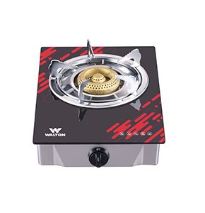 Walton Glass Top Single Burner LPG Gas Stove | WGS-Sweety Single | Official Walton Gas Stove