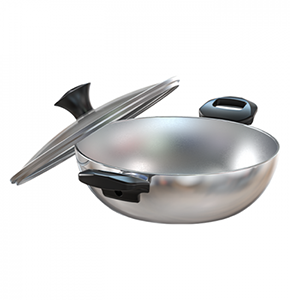 Walton 24cm Vibrant Wok Pan with Glass Lid | WCW-WGV24 | Official Walton Cookware